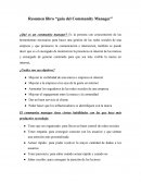 Resumen libro “guía del Community Manager”