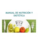 Manual de Nutrición y dietética