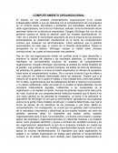 MODELOS DEL COMPORTAMIENTO ORGANIZACIONAL