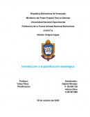 Planificacion estategica primera parte