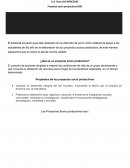 Proyecto socio productivo (PSP)