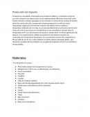 Produccion de tepache