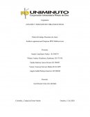 ANÁLISIS Y DIAGNOSTICO ORGANIZACIONAL