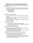 APRENDIENDO A CONSTRUIR MARCAS PODEROSAS
