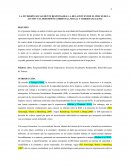 LA INVERSIÓN SOCIALMENTE RESPONSABLE. LA RELACIÓN ENTRE EL PRECIO DE LA ACCIÓN Y EL DESEMPEÑO AMBIENTAL, SOCIAL Y GOBERNANZA (ESG)