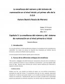 La enseñanza del número y del sistema de numeración en el nivel primario e inicial