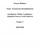 Biofisica. Transtornos Hemodinámicos