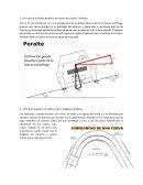 ¿Por qué se le diseña peralte a las vías en las curvas?
