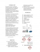 REDUCCION DE LA CONCENTRACIÓN DE UNA DISOLUCIÓN: DILUCIÓN