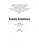 Sección 1 Estudio Estadístico