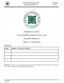 INFORME DE TALLER N°-- FLUJO UNIFORME Y PERMANENTE EN CANAL INGENIERÍA HIDRÁULICA