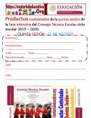 Plan de clase o de actividades para los primeros días del ciclo escolar