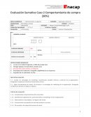 Evaluación Sumativa Caso 2 Comportamiento de compra