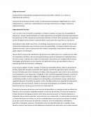 ¿Que es la lectura?