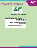 Administración del tiempo