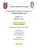 Historia de la quimica