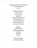 Reporte de practica Circuito en serie. Uso de simuladores