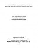 ANTECENDENTES DE INVESTIGACIÓN DE UN PLAN DE EXPORTACIÓN DE AGUACTE