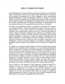 EMPLEO Y DESEMPLEO EN CANADÁ