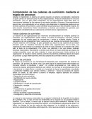 Comprensión de las cadenas de suministro mediante el mapeo de procesos