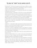 Si eres la "otra" no te cases con él