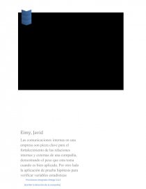 PROYECTO FINAL Comunicación. Página 1
