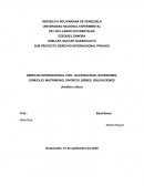 DERECHO INTERNACIONAL CIVIL: NACIONALIDAD, SUCESIONES, DOMICILIO, MATRIMONIO, DIVORCIO. BIENES. OBLIGACIONES