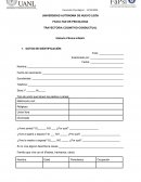 TRAYECTORIA COGNITIVO-CONDUCTUAL