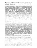 Problemas en la industria farmacéutica que afectan la salud del panameño