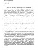 EL AJUSTE Y LAS VENTAJAS DE UN ESTADO DE DERECHO