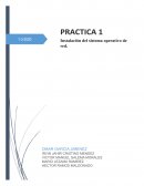Practica: Instalación del sistema operativo de red