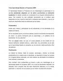 Tarea Aprendizaje Basado en Proyectos (ABP)