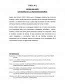 ESTADO DEL ARTE CON RESPECTO A LA PEDAGOGÍA SISTEMICA