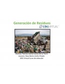 Generación de residuos