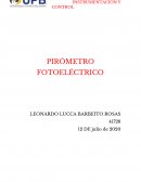 PIRÓMETRO FOTOELÉCTRICO