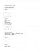 Tarea: Ejercicios de Arreglos