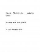 Administracion RSE en empresas