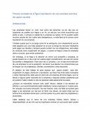 Proceso contable de la figura liquidación de una sociedad anónima de capital variable