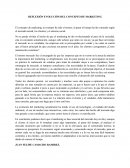 REFLEXIÓN EVOLUCIÓN DEL CONCEPTO DE MARKETING