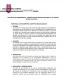 Actividad de aprendizaje “Teorías sociológicas entorno a la ciudad”