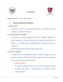 CUESTIONARIO INFORMATICA. Página 1