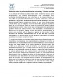 Reflexión sobre la películas Historias cruzadas y Talentos ocultos