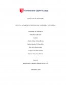 INFORME ACADÉMICO “ORANGE CREAM “