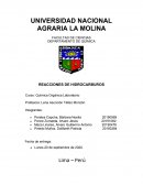 REACCIONES DE HIDROCARBUROS