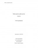 Política y legislación agraria. Políticas agrícolas y políticas agrarias.