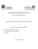 Reporte de lectura #7. Relación Educativa y Teoría de la mente