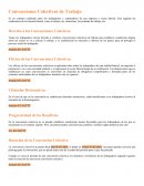 Convenciones colectivas de trabajo