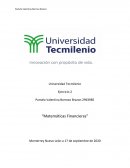 Matematica financieras