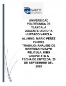ANALISIS DE SISTEMAS ENSAYO PELICULA JOBS
