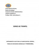 Analisis de tendencia para series de tiempo